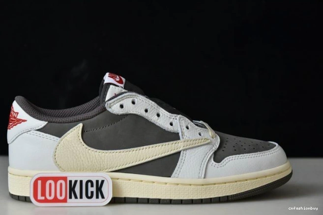 x Air 1 Travis Jordan Mocha Reverse DM7866-162 Scott 1012